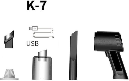 Alista Home Aspirator De Mână Pentru Mașini Reîncărcabil 12V 120W