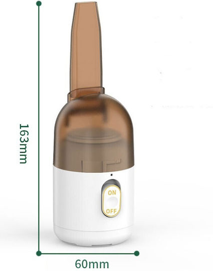 Alista Home Aspirator De Mână Pentru Mașini Reîncărcabil 12V Alb