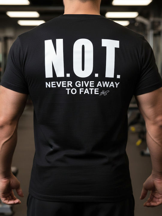 T-shirt Μαύρο