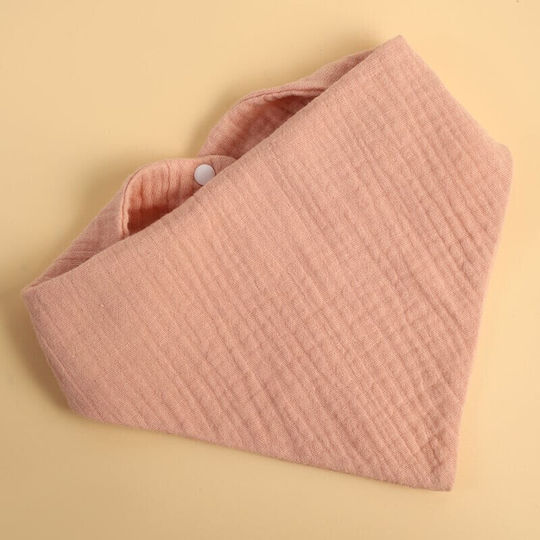 Alista Home Bandana Din 100% Bumbac Cu Buton Roz Alista Home Bandana Din 100% Bumbac Cu Buton Roz