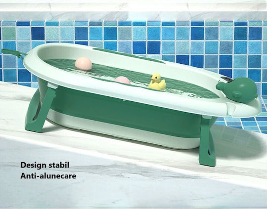 Alista Home Cadă Pliabilă pentru Bebeluși cu Termometru Verde