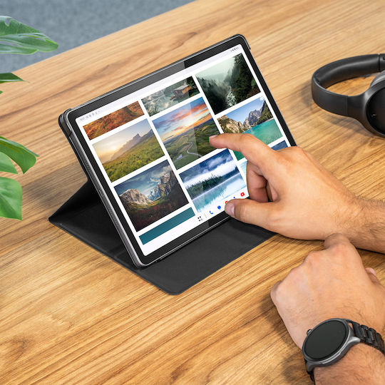 Kruger & Matz Flip Cover Μαύρη (KM1078 Tablet)