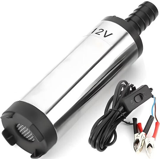 Pompă Transfer Diesel Electrică Alista Home Pompă Submersibilă Oțel Inoxidabil Dc 12 V 12.3 X 3.4 Cm 12l/min Argintie