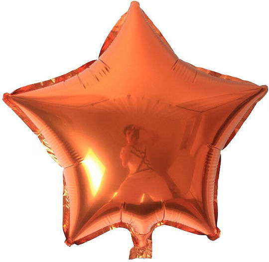 Σετ 5 Μπαλόνια Halloween Foil Πορτοκαλί Jumbo 80εκ.