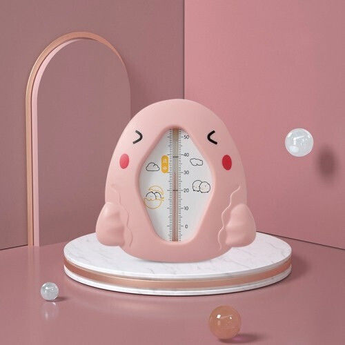 Alista Home Analog Bath Thermometer 5°C to 50°C Pink
