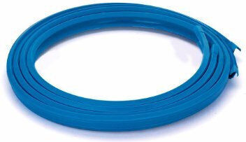Premium Quality Rim Protection Set 4 Plastic Rings Blue Color