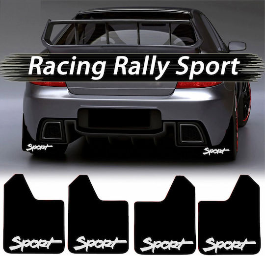Set 4 Barițe Noroi Cauciuc Mașini Universal Model Sport Mărime 30 X 23cm