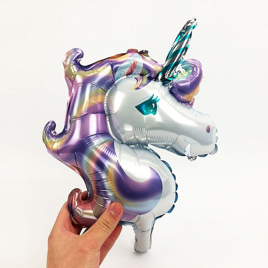 Baloane Zi De Naștere Unicorn Folie Jumbo Violet 115 cm