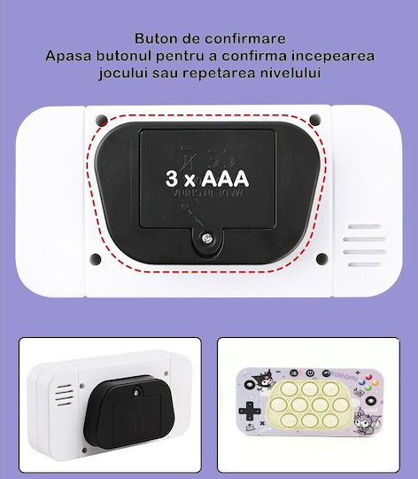 Alista Home Pop It Fidget Plastic Violet