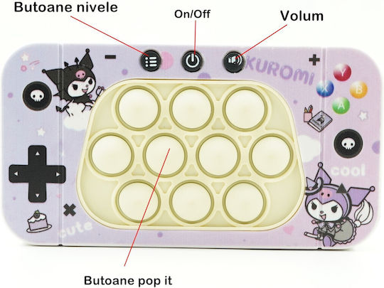 Alista Home Pop It Fidget Plastic Violet