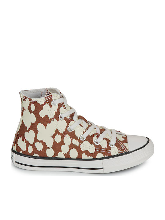 Chuck Taylor All Star Детски Маратонки High Бежови