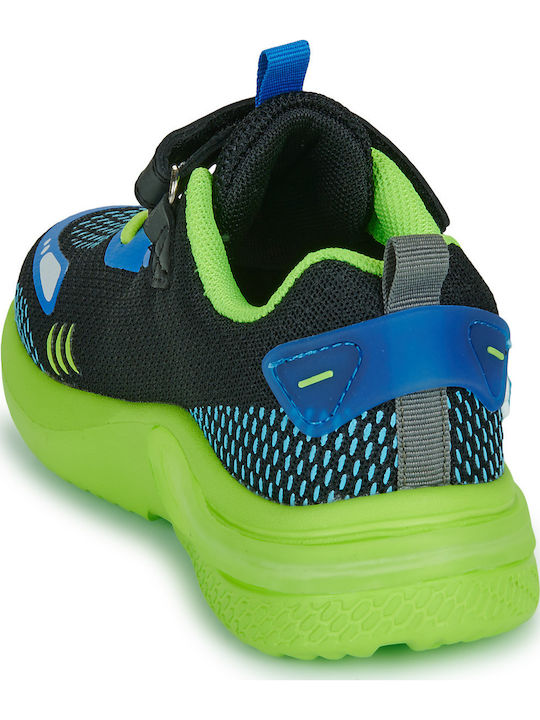 Παιδικά Sneakers με Σκρατς Μαύρα