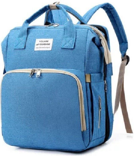 Alista Home Geantă-Alaieră Tip Rucsac Albastru Deschis 42x32x22cm