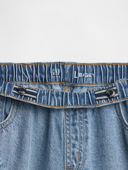 GAP Rise Παιδικό Τζιν Παντελόνι Medium Wash