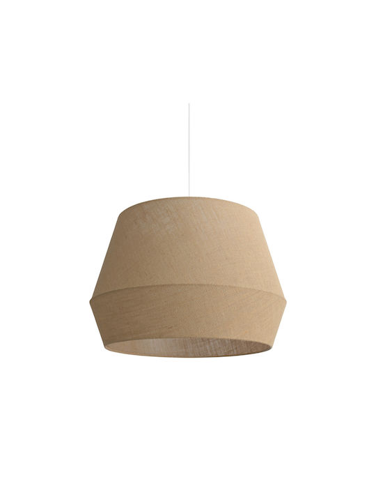 Juthira Φωτιστικό Κρεμαστό Veis Jute Natural Ø 44cm