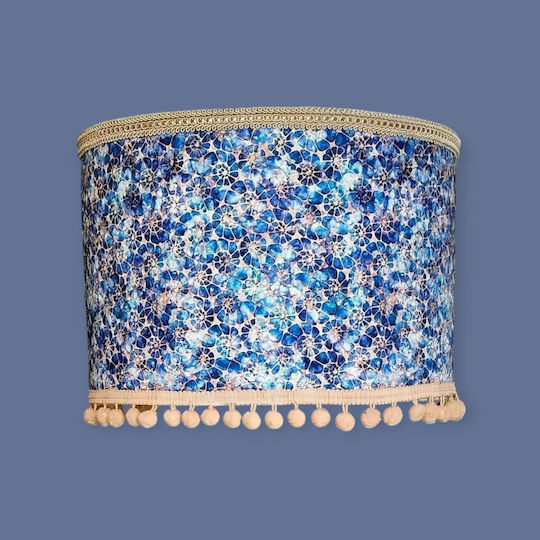 Deckenleuchte Blau Nautilus Maße 35*25 E27