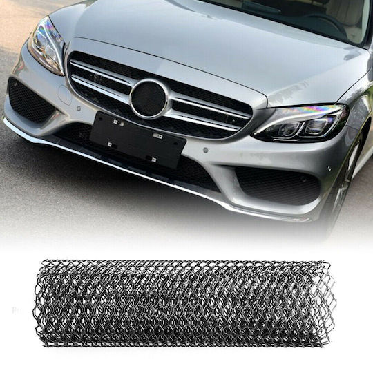 Grilaj Sport din Aluminiu pentru Tuning Dimensiune 100 X 33cm Personalizabil Culoare Neagră