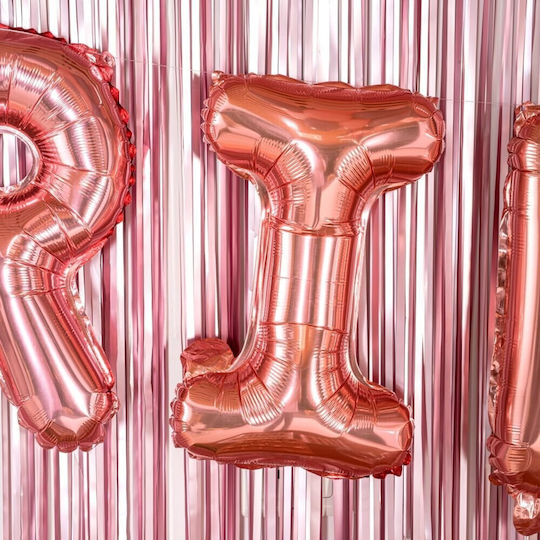 Scrisoare Ι Folie Rose Gold 40 cm