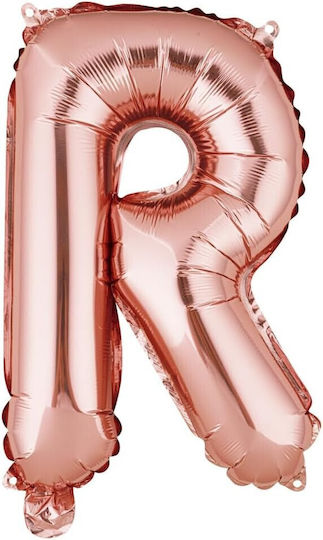 Scrisoare R Folie Rose Gold 40 cm