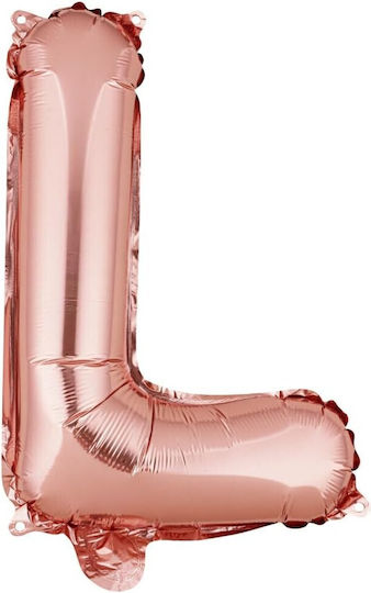 Scrisoare L Folie Rose Gold 40 cm