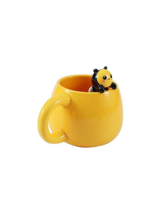 I-Total Charm Keramiktasse Gelbe 450ml