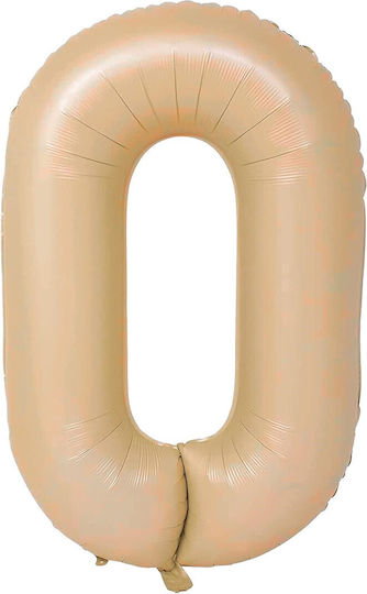 Αριθμός 0 Foil Jumbo Διάφανο 100εκ.