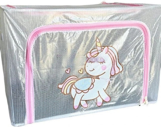 Alista Home Cutie de Depozitare pentru Copii din Țesătură Transparentă 60x42x40cm
