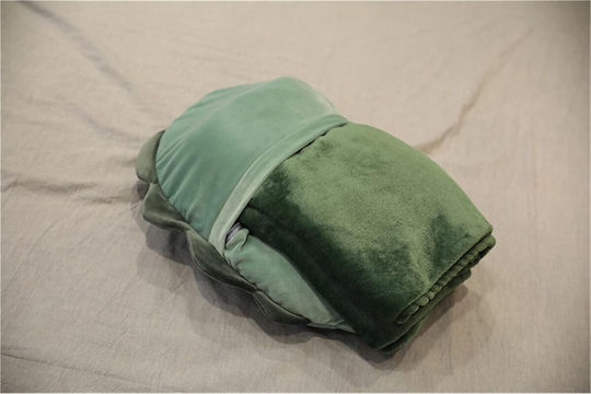 Alista Home Cotton Green Blanket 100x170cm