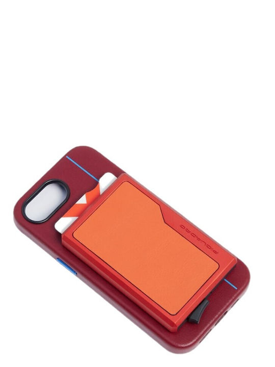Herrenbrieftasche Karten Orange