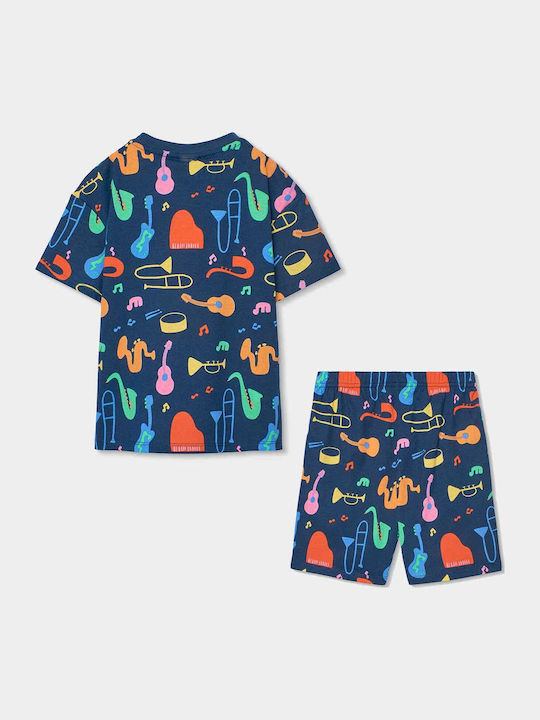 Boboli Kids Nightwear Dark Blue Pajamas