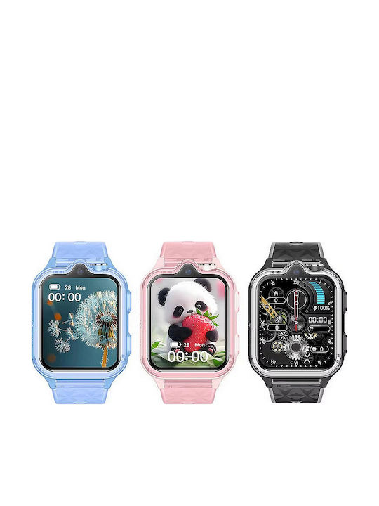 Nubki Παιδικό Smartwatch 4G με GPS & Κάμερα Ροζ