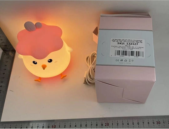 Alista Home Nursery Night Light LED USB Pink Warm with Sensor