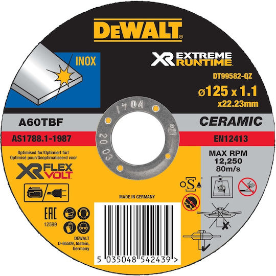 Dewalt Dt99582 Disc De Polizor Unghiular 125mm