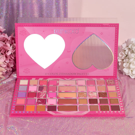 Makeup Palettes Kevin Coco Love Crush Eyeshadow 45 Colors 30.3 X 16.5 Cm