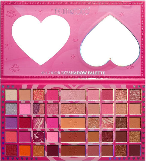 Makeup Palettes Kevin Coco Love Crush Eyeshadow 45 Colors 30.3 X 16.5 Cm