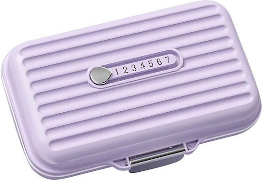 Cutie de Medicamente Alista Home Mov 7 Compartimente Portabil Compact 11x7,2x3,5 Cm Ideal pentru Utilizare Zilnică