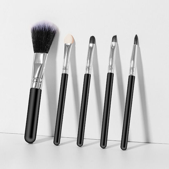 Alista Home Set Cu Pensule De Machiaj Pentru Umbra De Ochi Din Perie Sintetică 5 Bucăți