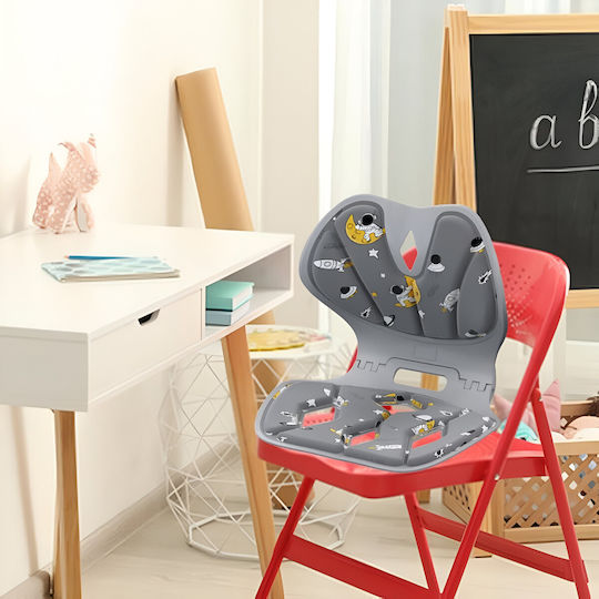 Alista Home Perna Medicală Pentru Înapoi Din Spumă De Memorie Cu Gaura 35x32x30cm Gri