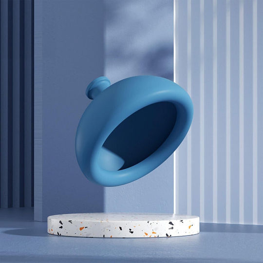 Dispozitiv Terapeutic Pentru Spută Alista Home Cupă Pentru Terapia Pieptului Dispozitiv Pentru Eructații Adulți Copii 10 X 6.5 Cm Silicon Albastru