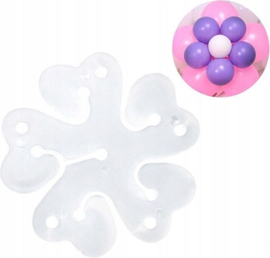 Suport Baloane Alista Home Formă Floare Strat Simplu 6 Baloane 6x6cm 2.7g