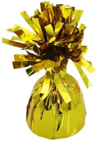Greutatea Balonului Cu Heliu Alista Home Folie Franjuri 170g 13 X 5 X 3 Cm Aurie