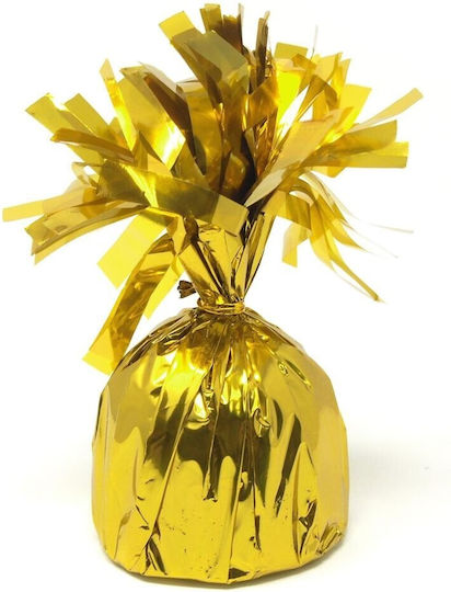 Greutatea Balonului Cu Heliu Alista Home Folie Franjuri 170g 13 X 5 X 3 Cm Aurie