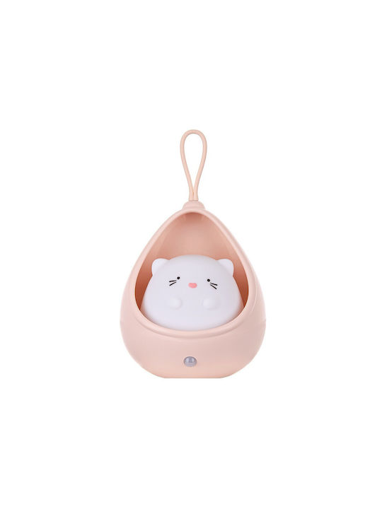 Alista Home Kids Decorative Lamp Pink 12.5x10.6x7.5cm