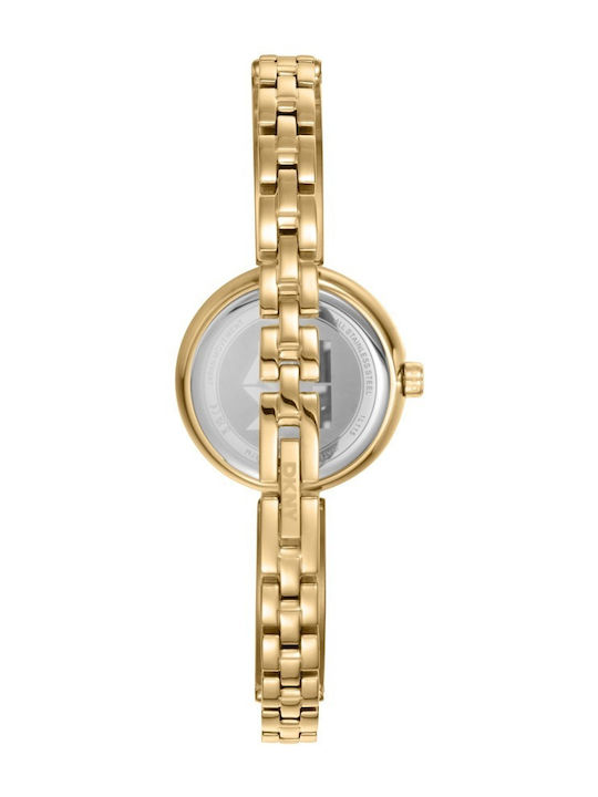 DKNY Women's Watch 26mm Battery with Gold Metal Bracelet