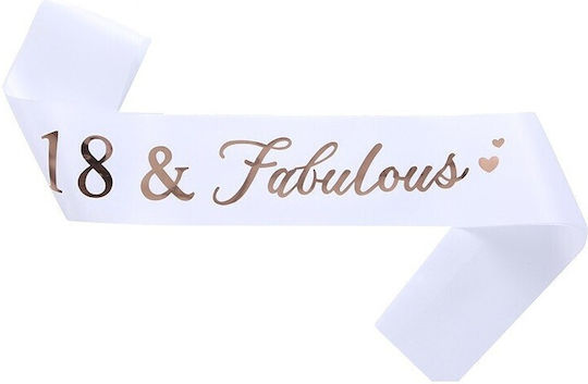 Set 2 Bucăți 18 Ani Alista Home 15 X 13 X 5 Cm Coroană De Prințesă Roz Panglică Albă 18andfabulous