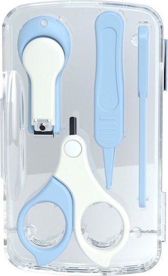 Alista Home Set Îngrijire Unghii Bebe Transparent 4 Bucăți