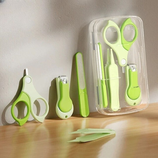 Alista Home Set Îngrijire Unghii Bebe Transparent 4 Bucăți