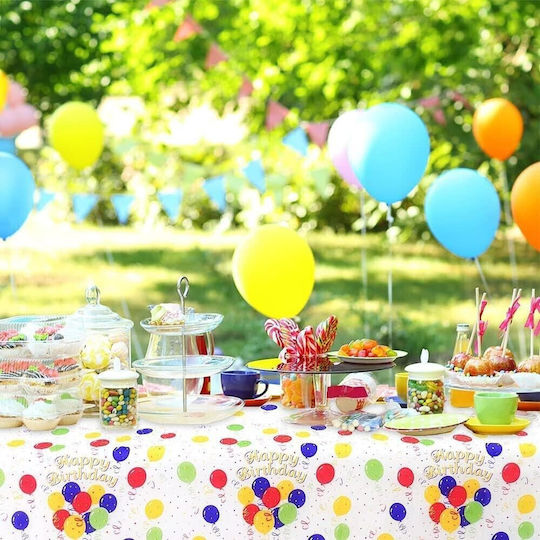 Rectangular Tablecloth Alista Home Waterproof Stain-resistant Parties 180 X 108 Cm Multicolor
