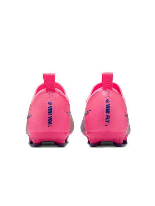 Mercurial Vapor 16 Academy Vinicius Jr FG/MG Детски Футболни Обувки с Бутони Sunset Pulse / Old Royal