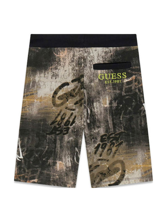 Guess Pantaloni Scurți/Bermude Tesatura Multicolore
